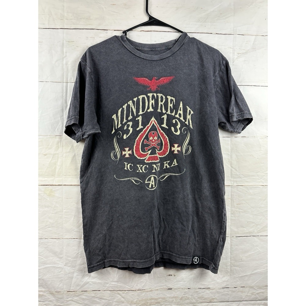 Men's Chris Angel Mindfreak Live Illusionist Las Vegas Black T Shirt Tee Sz Med